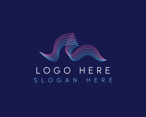 Ocean Wave Frequency Logo