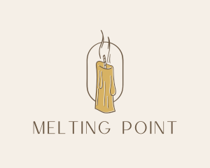 Melting - Melting Candle Decor logo design