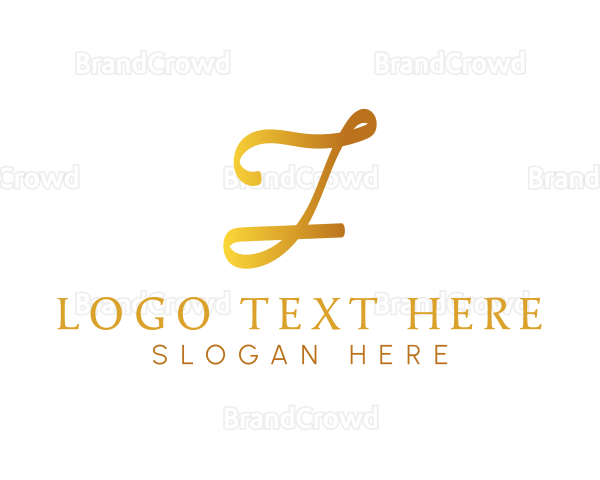 Elegant Script Business Logo