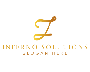 Elegant Script Business logo design