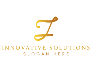 Elegant Script Business logo design