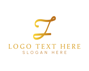 Cursive - Elegant Script Business logo design