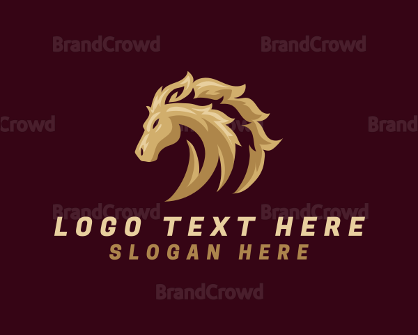 Equestrian Horse Animal Logo