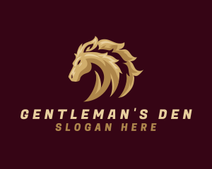 Equestrian Horse Animal logo design