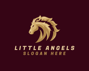 Equestrian Horse Animal logo design