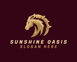 Equestrian Horse Animal logo design