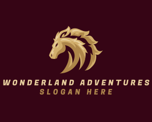 Equestrian Horse Animal logo design