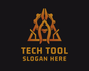 Tool - Pliers Industrial Tool logo design