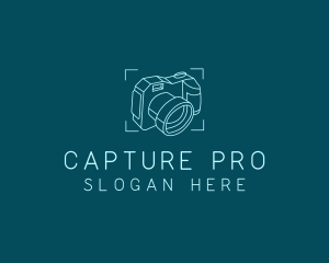 Dslr - Photography Camera Focus logo design