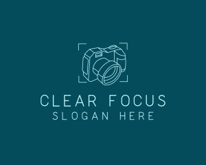 Photography Camera Focus logo design