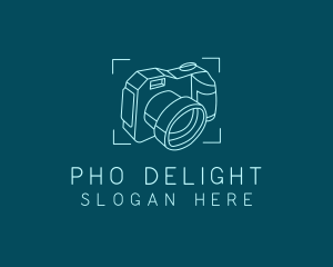 Photography Camera Focus logo design