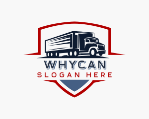 Mover - Delivery  Logistics Truck logo design