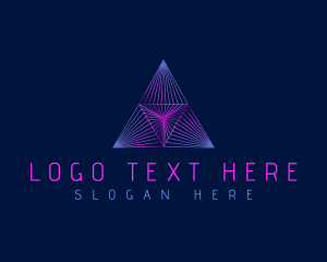 Creative - Pyramid Creative Triangle logo design