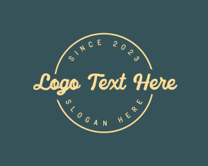 Retro Apparel Business Logo