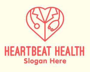 Cardiology - Cardiologist Heart Doctor logo design