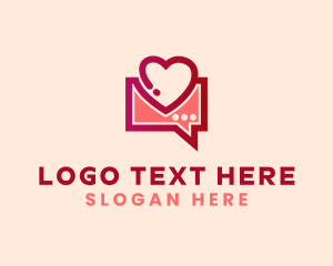 Free Logo Design Maker - Wings and Heart Logo Template