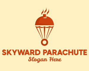 Parachute - Cupcake Parachute Bakery logo design