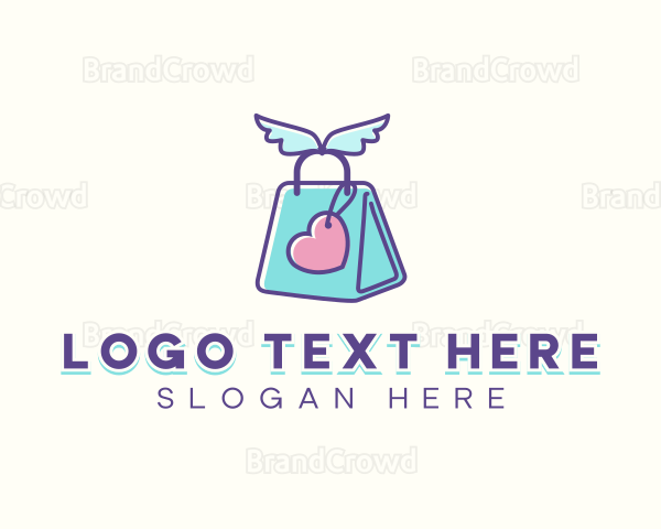 Shopping Bag Parcel Logo