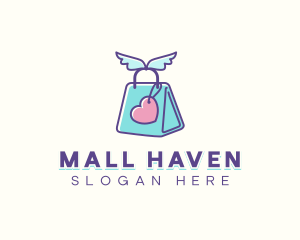 Shopping Bag Parcel logo design