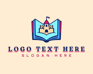 Study - Castle Book Education logo design