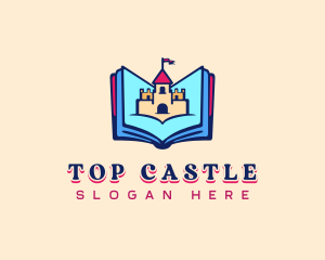 Castle Book Education logo design