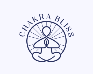 Reiki Meditation Yoga logo design