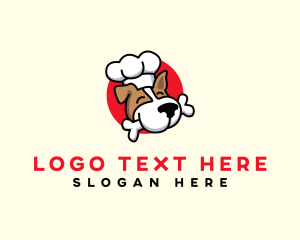 Costume - Chef Dog Food logo design