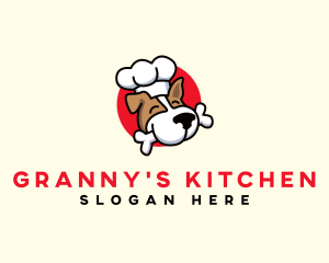 Chef Dog Food logo design