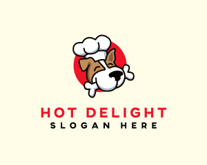 Chef Dog Food logo design