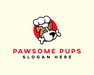 Chef Dog Food logo design