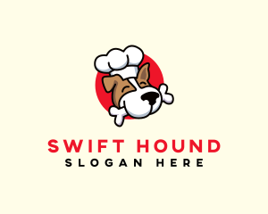 Chef Dog Food logo design