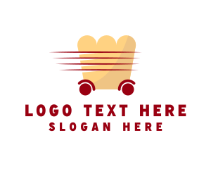 Gourmet - Express Food Delivery logo design