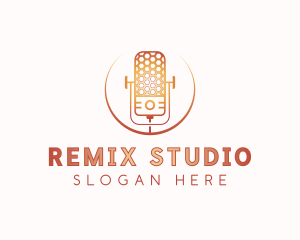 Broadcast Media Studio logo design