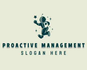 Astronaut Star Management logo design