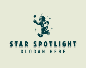 Astronaut Star Management logo design