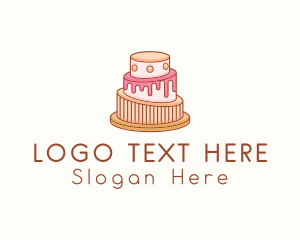 Sweet Cake Pastry Logo