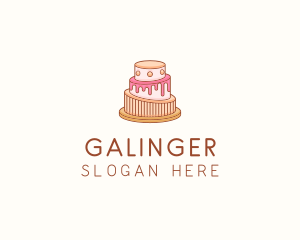 Sweet Cake Pastry Logo