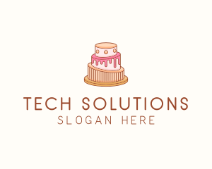 Celebration - Sweet Cake Pastry logo design