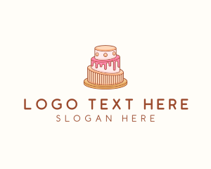 Cake - Sweet Cake Pastry logo design