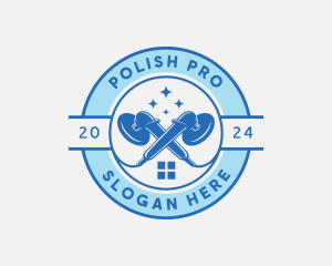 Polish - Buffing Polisher Restoration logo design