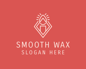 Handmade Wax Candle logo design