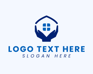 Mortgage - House Hand Care logo design
