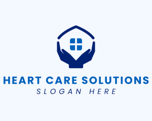 House Hand Care  logo design