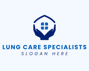 House Hand Care  logo design