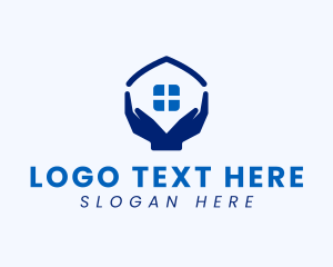 Helping Hand - House Hand Care logo design