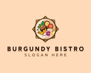 Cuisine Vegetable Gourmet logo design