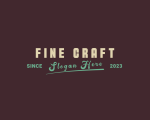 Retro Hipster Boutique logo design