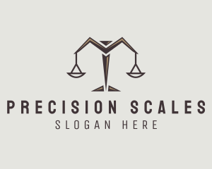 Legal Judiciary Scale  logo design