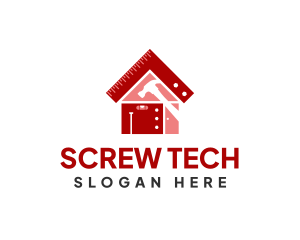 Screws - Construction Tools Collage logo design