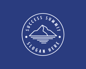 Mountain Summit Hiking  logo design